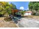 Inviting single-story home with unique xeriscaping, offering pleasant curb appeal and long driveway at 4730 15Th N Ave, St Petersburg, FL 33713