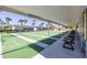 Enjoy shuffleboard courts and seating in this charming community at 5247 81St N St # 4, St Petersburg, FL 33709