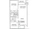 Detailed floor plan of a 2-bedroom unit with a spacious living area, kitchen, and balcony at 6265 Sun Blvd # 115, St Petersburg, FL 33715