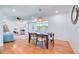 Dining room with open floor plan and a view of the outdoor patio at 775 S Bayshore Blvd, Safety Harbor, FL 34695