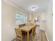 Cozy dining area featuring natural light and views of kitchen at 122 10Th Ave, Indian Rocks Beach, FL 33785