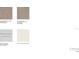 Selection of interior finishes including carpet, tile, cabinets, and quartz countertops at 12422 Gust Ct, Hudson, FL 34669