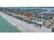 Stunning beachside property showcasing its prime location with beautiful ocean views and easy beach access at 2800 Gulf Blvd Unit # 1A, Belleair Beach, FL 33786