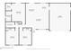 Detailed floor plan of a home, showing the layout of rooms, dimensions, and entry points at 3404 33Rd Street W Ct, Bradenton, FL 34205