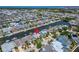 Waterfront community featuring houses with private docks on a canal at 426 Islebay Dr, Apollo Beach, FL 33572