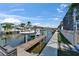 Beautiful canal view showcasing boat docks and surrounding waterfront properties at 426 Islebay Dr, Apollo Beach, FL 33572