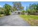 Charming one-story home with well-manicured lawn, mature trees, and a paved driveway at 568 La Plaza S Ave, St Petersburg, FL 33707