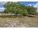 Picture of a large shady yard with the exterior of a one story home showing at 7372 Madrid Rd, Weeki Wachee, FL 34613