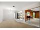Dining room next to kitchen offers an open floor plan and eat-in area at 1340 Whispering Pines Dr, Clearwater, FL 33764