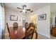 Comfortable dining room featuring classic decor and seamless access to the kitchen, great for gatherings at 1524 Lemon St, Clearwater, FL 33756