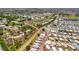 An aerial view of the community and surrounding neighborhood at 262 S Port Royal Ln, Apollo Beach, FL 33572