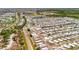 An aerial view of the community and surrounding neighborhood at 262 S Port Royal Ln, Apollo Beach, FL 33572