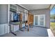 Back porch with wooden deck and covered area at 262 S Port Royal Ln, Apollo Beach, FL 33572