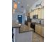 Well-appointed kitchen featuring granite countertops, stainless steel appliances, and modern pendant lighting at 4275 Bellaire Dr, Hernando Beach, FL 34607