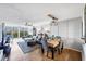 Spacious living room and dining area with views of the city at 4550 Pinebrook Cir # 505, Bradenton, FL 34209