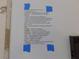 Picture of a punch out list indicating repairs to be made at 4715 Bay Ne St # 119, St Petersburg, FL 33703