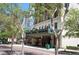 Exterior shot of a historic theater with classic architectural details, set along a tree-lined street at 718 S 22Nd St, Tampa, FL 33605