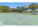 Spacious outdoor basketball court with well-maintained playground area at 8125 Stone Path Way, Tampa, FL 33647
