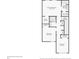 Second story floorplan showing bedrooms, bathrooms, and closets at 8125 Stone Path Way, Tampa, FL 33647