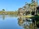 Scenic water view with lush trees and a clear blue sky at 825 S Village N Dr # 201, St Petersburg, FL 33716
