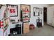 Fun bonus room with a desk, sports memorabilia, and unique vintage decorations at 8444 Fantasia Park Way, Riverview, FL 33578