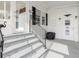 Well maintained front entrance with a step-up entrance and neatly painted white trim at 8444 Fantasia Park Way, Riverview, FL 33578