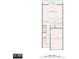 Detailed floor plan showcases layout of living room, kitchen, dining area, and garage at 985 Wellington Ct, Dunedin, FL 34698