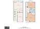 Detailed floor plan showcases layout of living room, kitchen, bedrooms, and balconies at 985 Wellington Ct, Dunedin, FL 34698