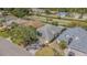 Well maintained single Gathering home featuring manicured lawn and mature landscaping at 10809 Collar Dr, San Antonio, FL 33576