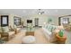 Comfortable living room with stylish furnishings and a large window at 11797 David Ct, Largo, FL 33778