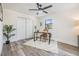 Home office with a ceiling fan and closet at 120 12Th N Ave, Safety Harbor, FL 34695