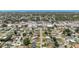 Aerial view showing the property's location within a tranquil residential neighborhood at 170 Argus Rd, Venice, FL 34293