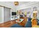 Comfortable living room with stylish decor, hardwood floors, and access to other living spaces at 2224 Gordon St, Tampa, FL 33605