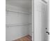 Well-organized closet with built-in shelving for efficient storage solutions at 3000 19Th S Ave, St Petersburg, FL 33712