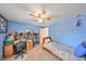 Bedroom featuring desk and chair at 601 Cedar Grove Dr, Brandon, FL 33511