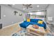 Bright open space combining living and kitchen areas, perfect for modern living at 613 Valley Hill Dr, Brandon, FL 33510