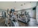 Well-maintained gym featuring treadmills and elliptical machines at 9828 Lake Chase Island Way # 0, Tampa, FL 33626