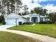 Charming single-story home featuring a well-maintained lawn, two-car garage, and a lovely covered entryway at 11752 Wayside Willow Ct, Hudson, FL 34667