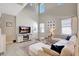 Inviting living area with high ceilings, and plenty of natural light at 17419 New Cross Cir, Lithia, FL 33547