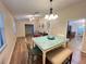 Inviting dining area with a stylish table, comfortable seating, and lots of natural light at 3907 Applegate Cir, Brandon, FL 33511