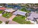 Well-manicured front yard and mature landscaping, offering both curb appeal and privacy at 4433 38Th S Way, St Petersburg, FL 33711