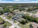 Bird's eye view showcases a well-maintained neighborhood filled with lush greenery at 5263 Kirkwood Ave, Spring Hill, FL 34608