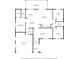 Detailed floor plan showcasing the layout with a screened porch, primary bedroom, Gathering room, and kitchen at 5263 Kirkwood Ave, Spring Hill, FL 34608