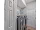 Laundry room featuring modern washer and dryer at 5518 72Nd E Ter, Ellenton, FL 34222