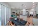 Open concept kitchen and living space with an easy flow to dining area at 5518 72Nd E Ter, Ellenton, FL 34222