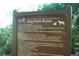Dog park rules signage detailing regulations for pet owners in the community dog park at 7033 123Rd St, Seminole, FL 33772