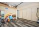 This basement features durable flooring and ample storage space at 7420 Cay Dr, Port Richey, FL 34668