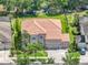 Expansive backyard with playground equipment and full yard fencing offers a secure, private outdoor space at 7927 Hampton Lake Dr, Tampa, FL 33647