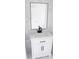 A bathroom features a vanity with black hardware at 8817 Audrey Ln, Tampa, FL 33615
