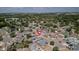 Neighborhood aerial view with home marked by a red pin in a residential area at 1204 Croydonwood Cir, Brandon, FL 33510